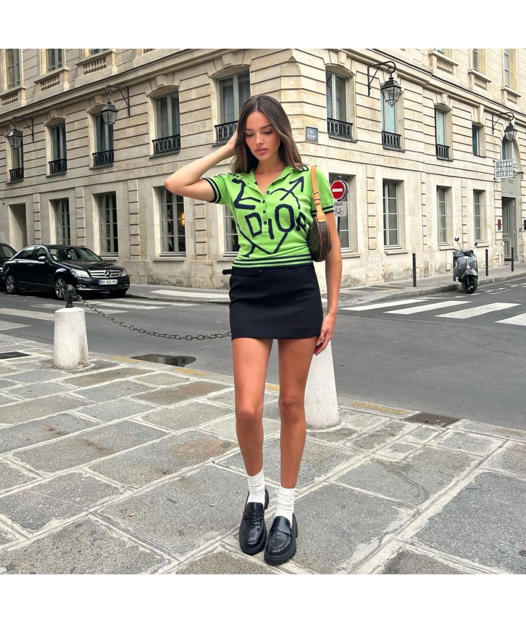 CHRISTIAN DIOR Зеленый кашемировый джемпер / свитер, фото 8