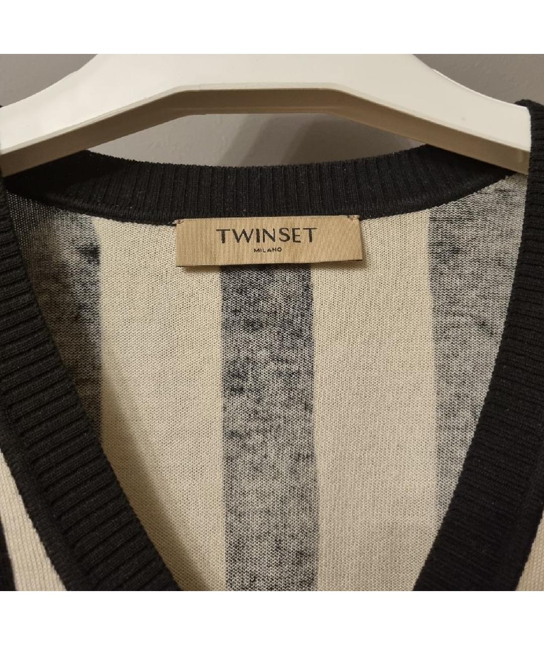 TWIN-SET Мульти хлопковый джемпер / свитер, фото 3