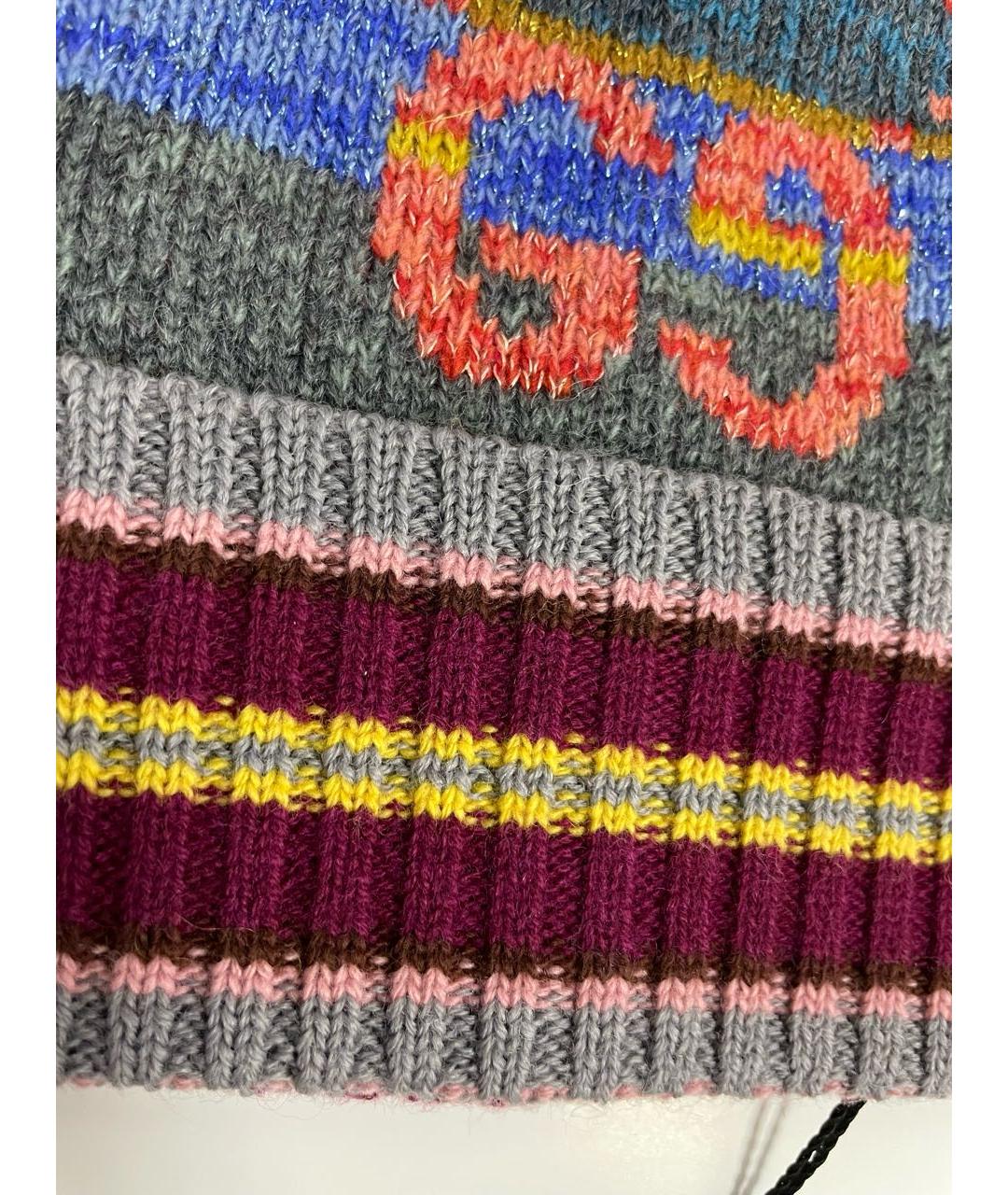 GUCCI Мульти шерстяная шапка, фото 4