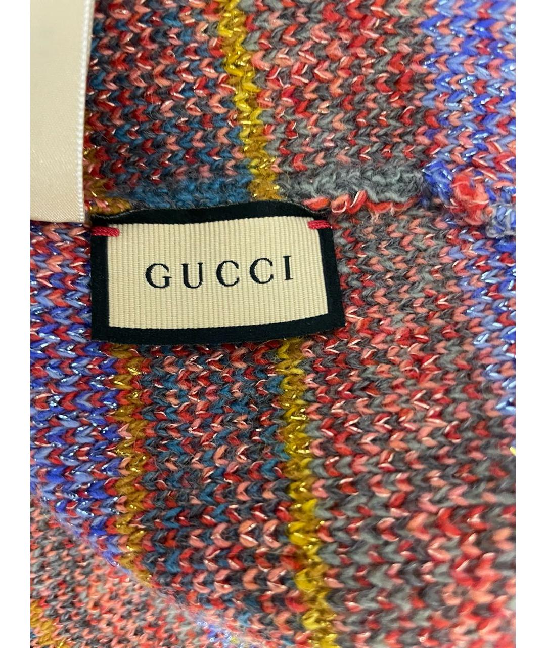 GUCCI Мульти шерстяная шапка, фото 8