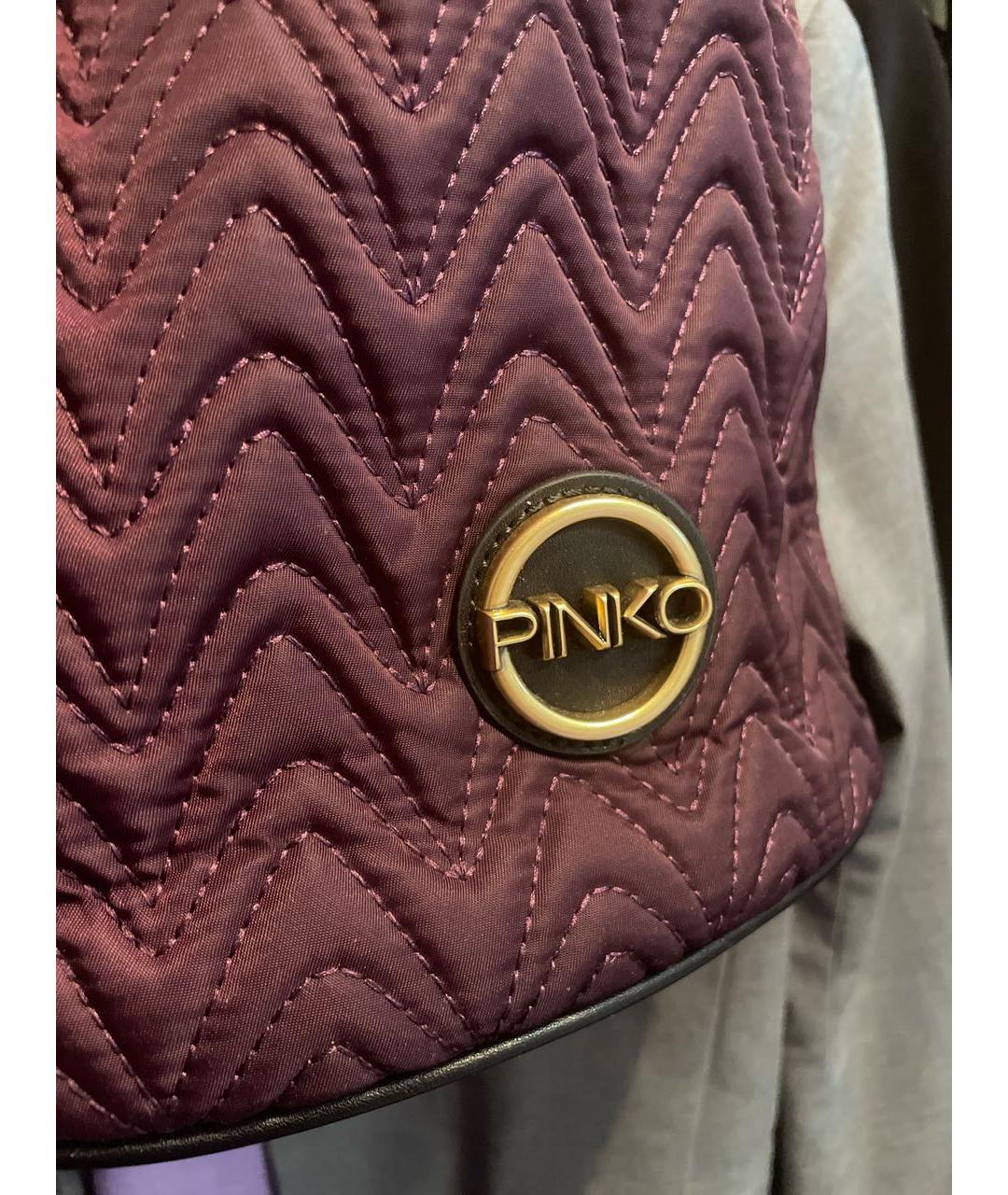 PINKO Бордовый рюкзак, фото 2
