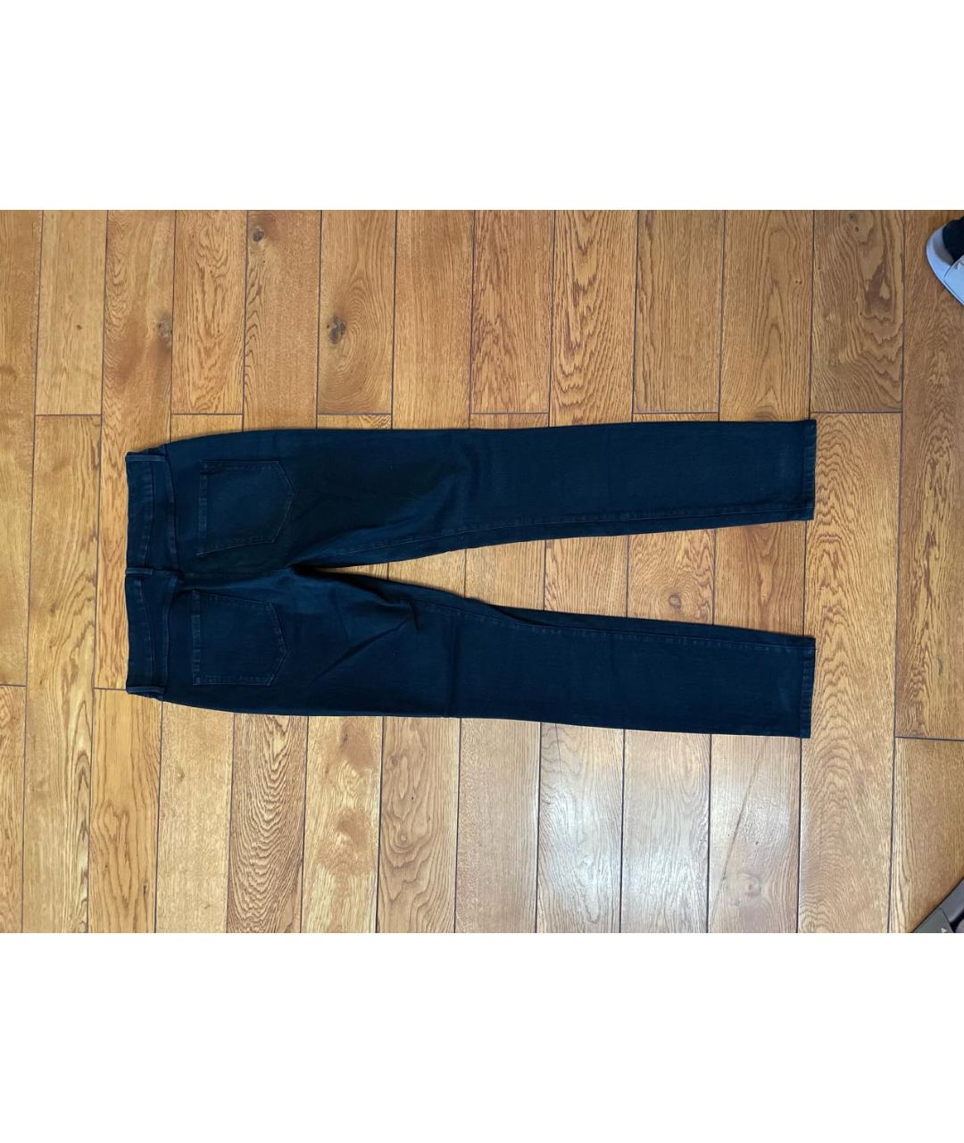 3X1 Черные хлопко-полиэстеровые прямые джинсы, фото 2