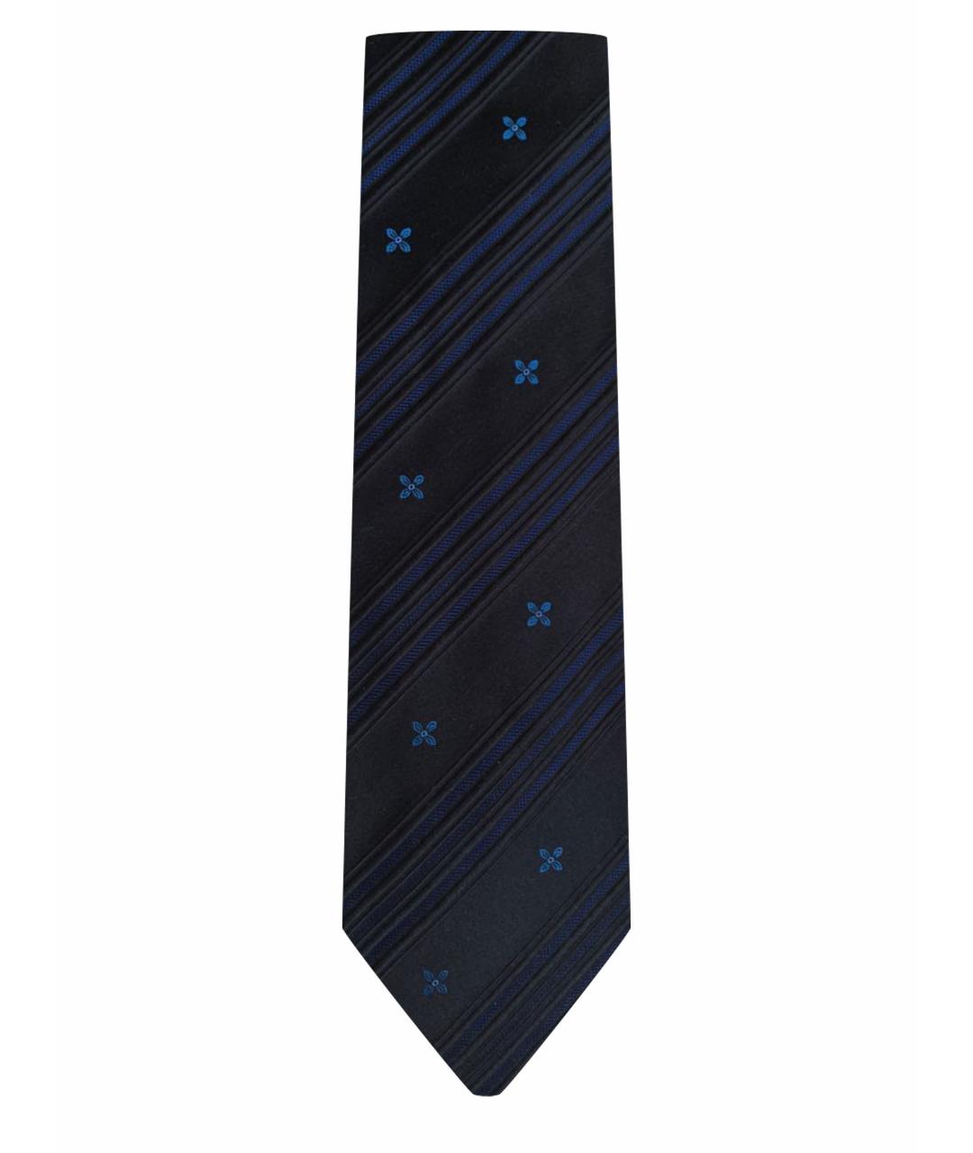 LOUIS FERAUD Черный шелковый галстук, фото 1