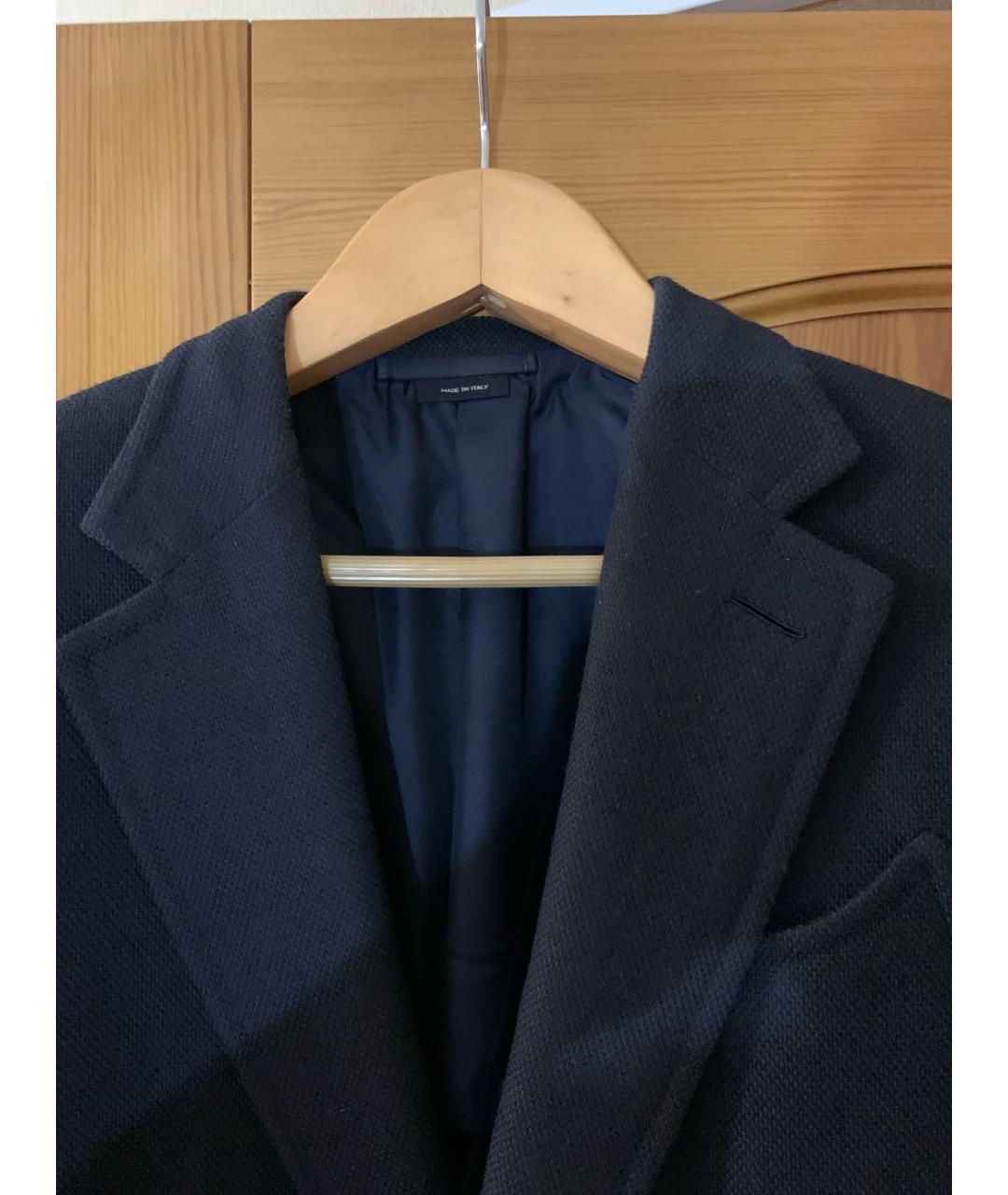 TOM FORD Темно-синий шерстяной пиджак, фото 4