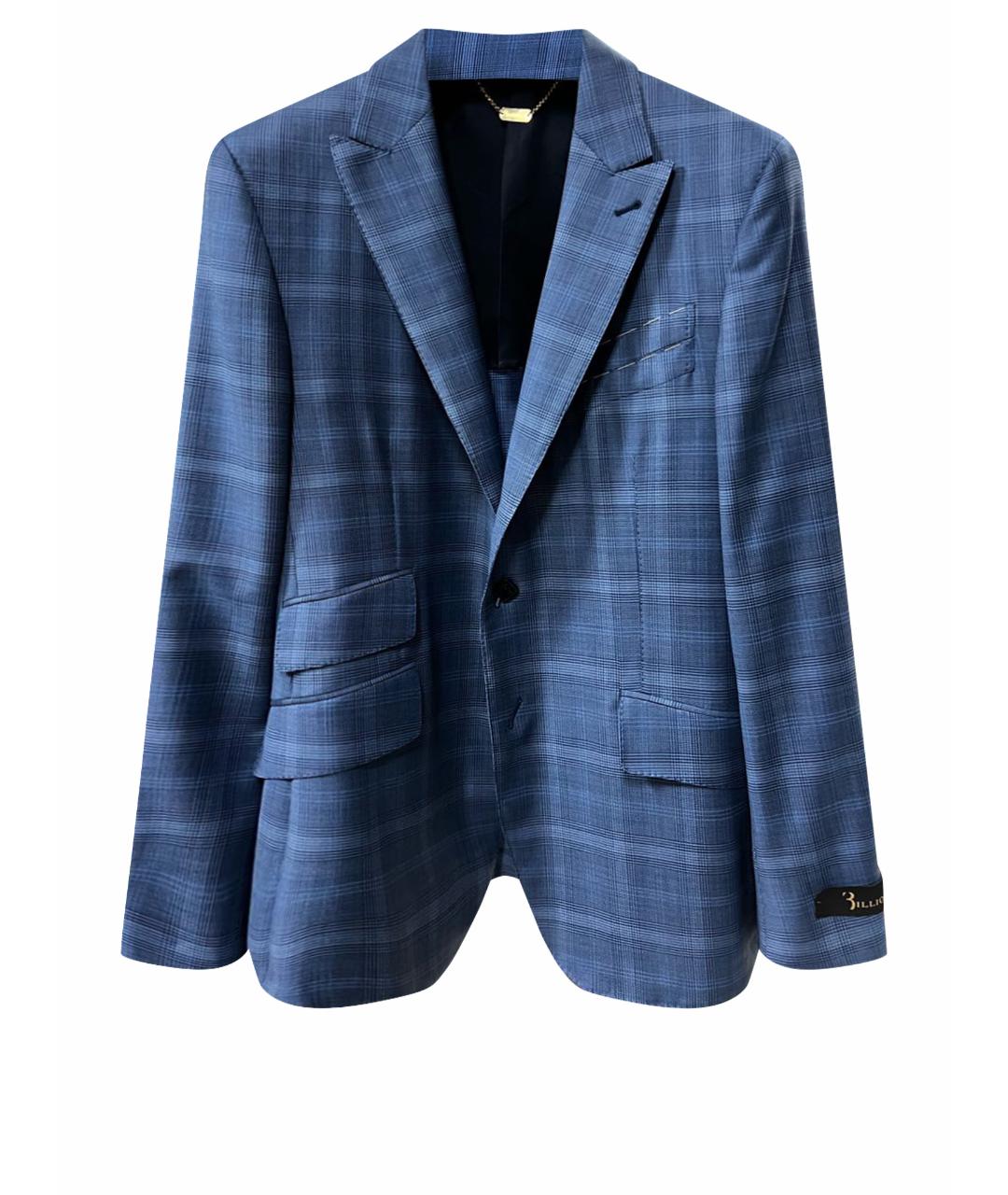 BILLIONAIRE Синий шерстяной пиджак, фото 1
