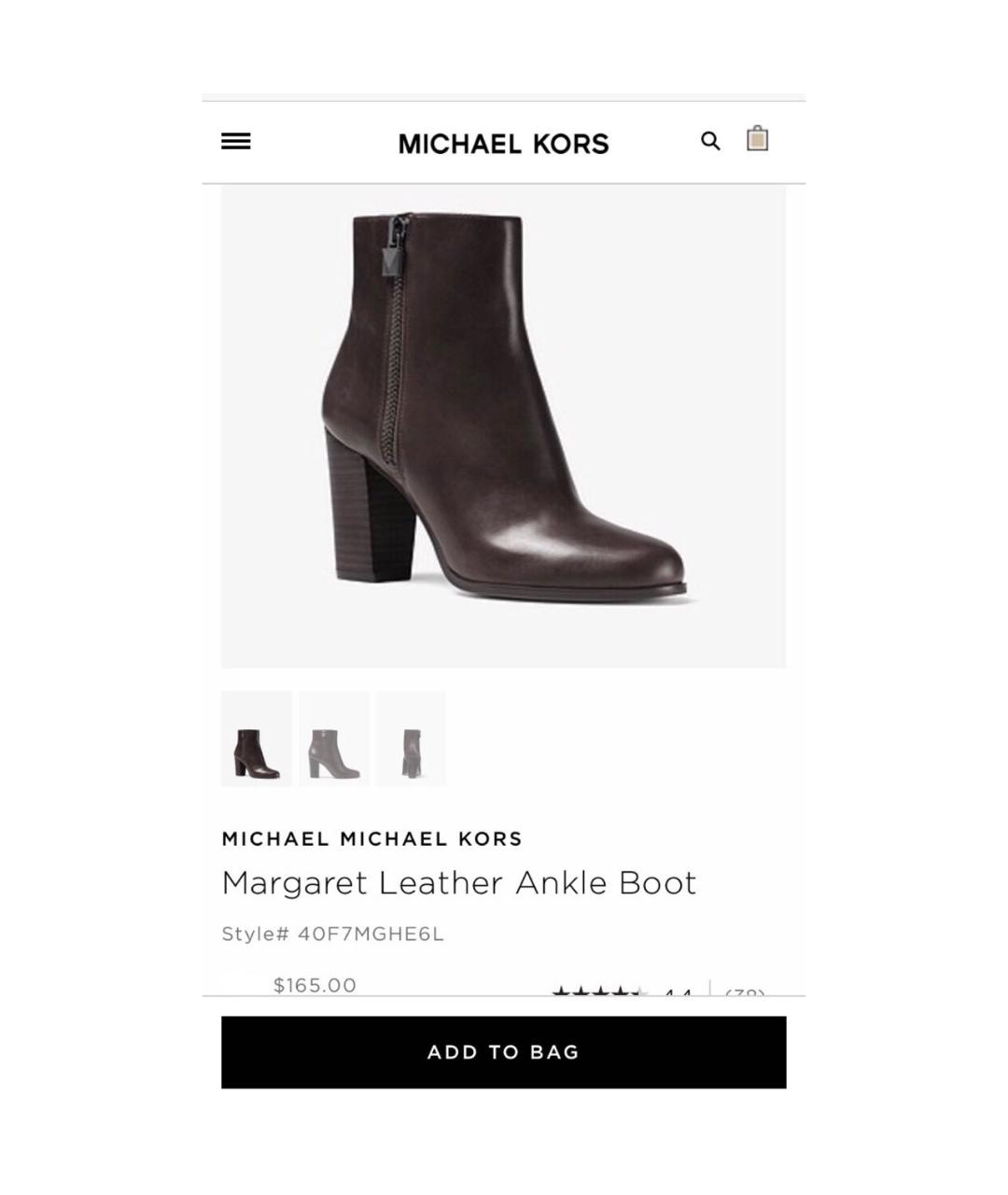 Michael kors margaret boot hot sale black