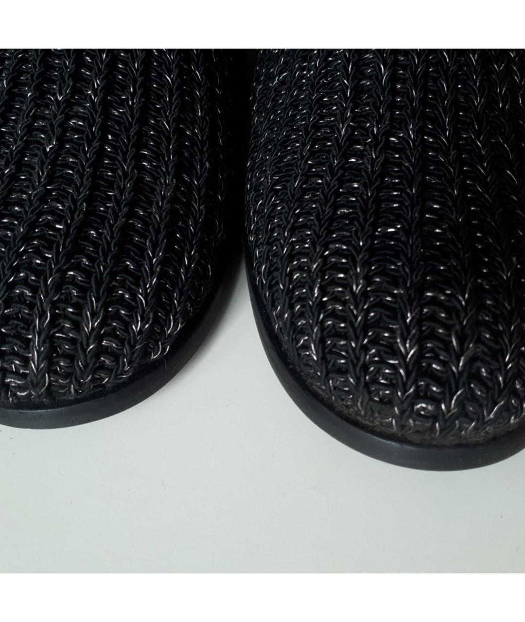 EMPORIO ARMANI Черные текстильные сапоги, фото 5