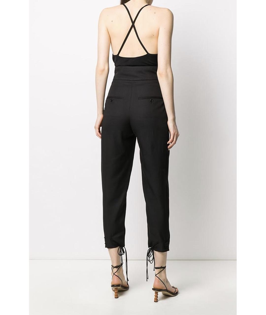 ISABEL MARANT Черные прямые брюки, фото 3