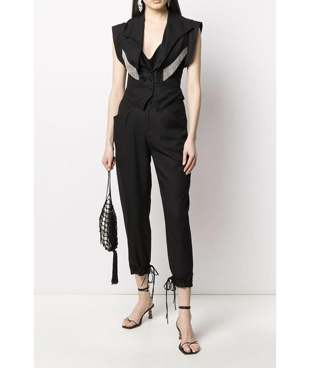 ISABEL MARANT Черные прямые брюки, фото 2