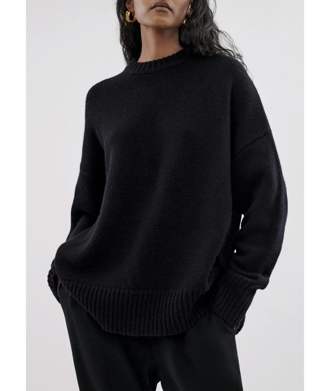 CO Черный шерстяной джемпер / свитер, фото 2