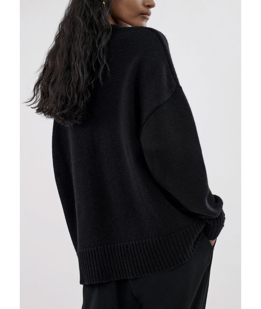 CO Черный шерстяной джемпер / свитер, фото 3