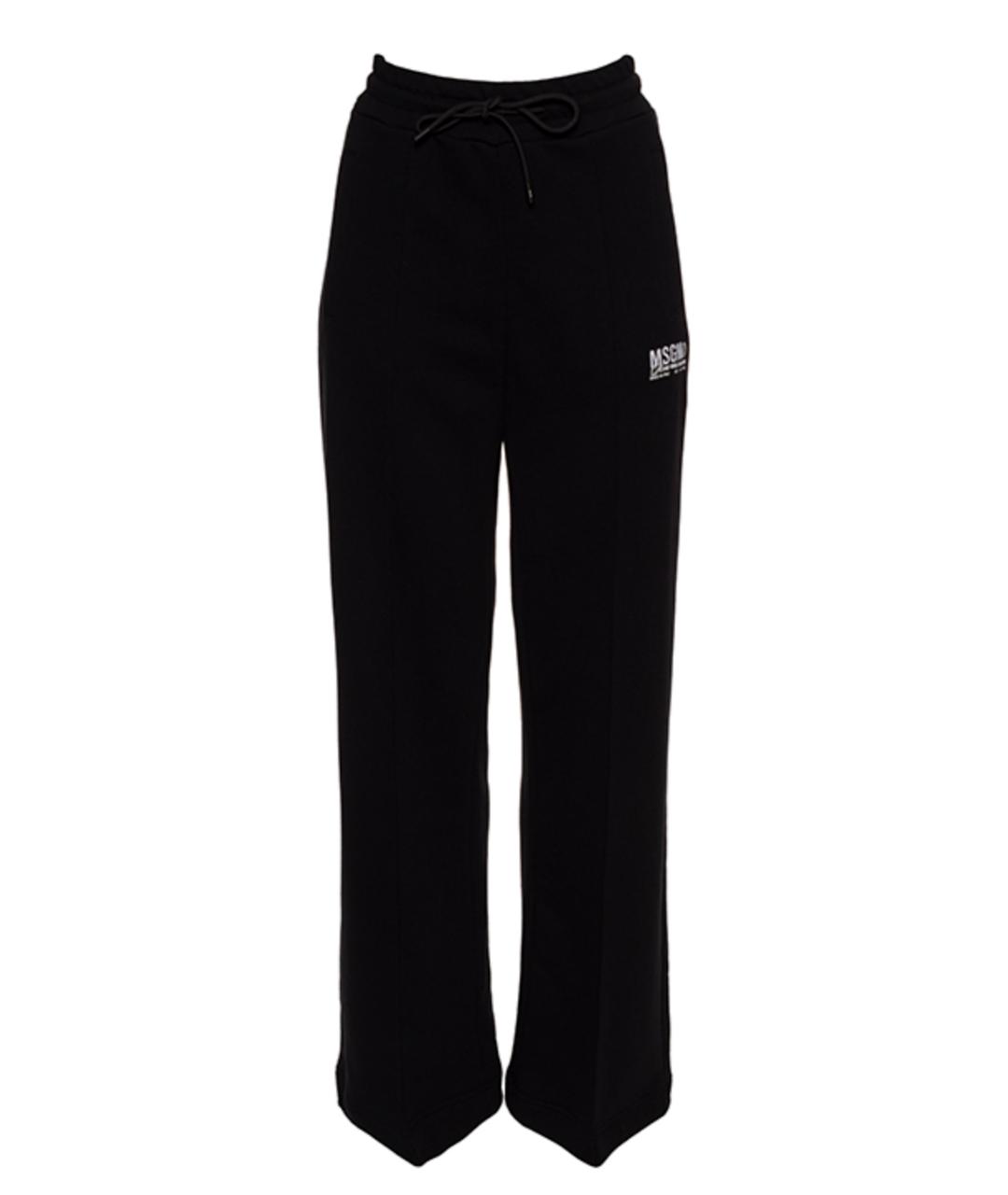 MSGM Черные хлопковые спортивные брюки и шорты, фото 2
