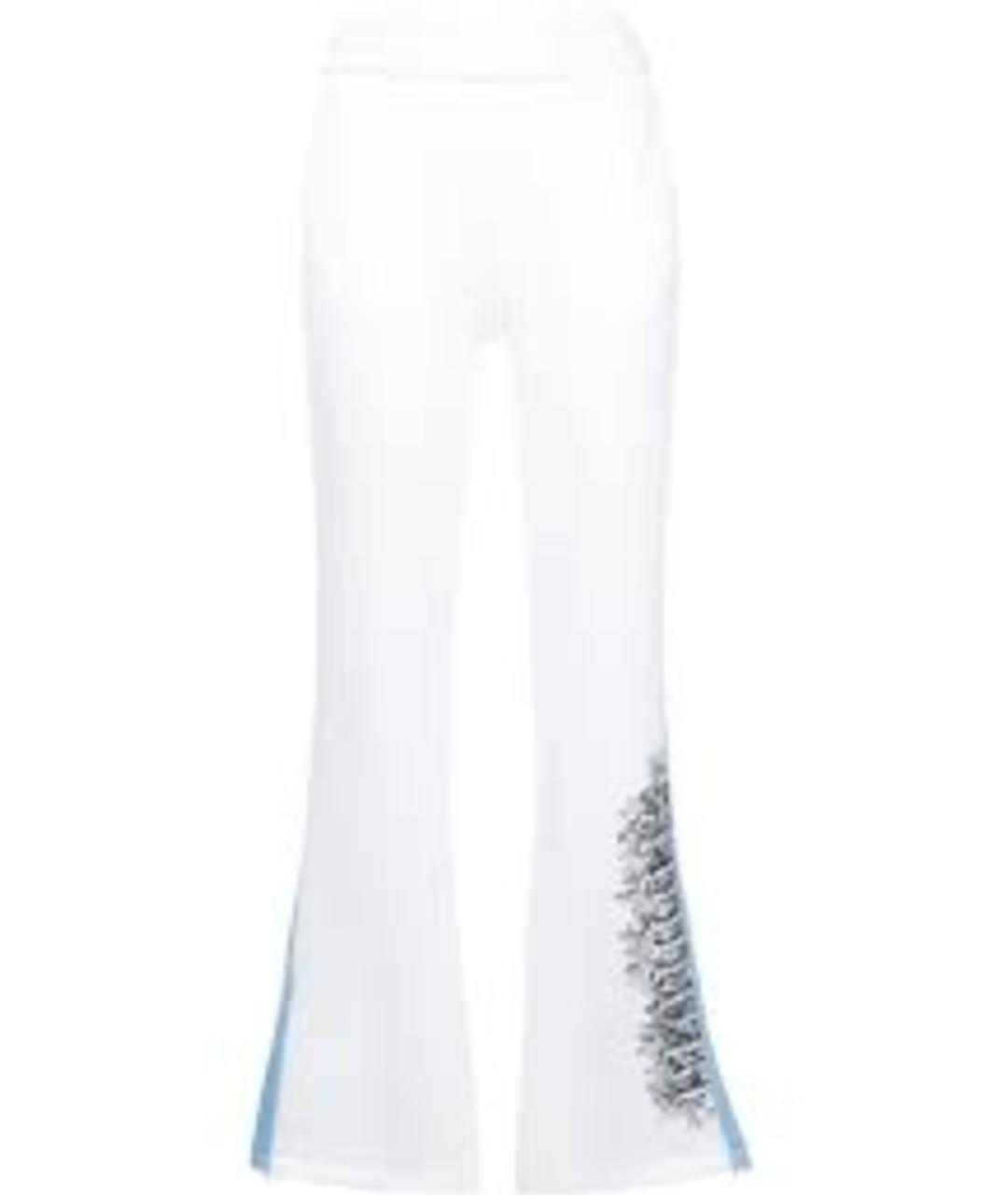 OFF-WHITE Белые полиэстеровые спортивные брюки и шорты, фото 1