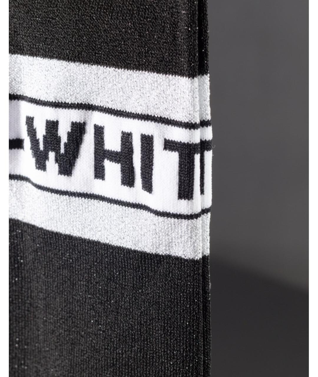 OFF-WHITE Черные носки, чулки и колготы, фото 2