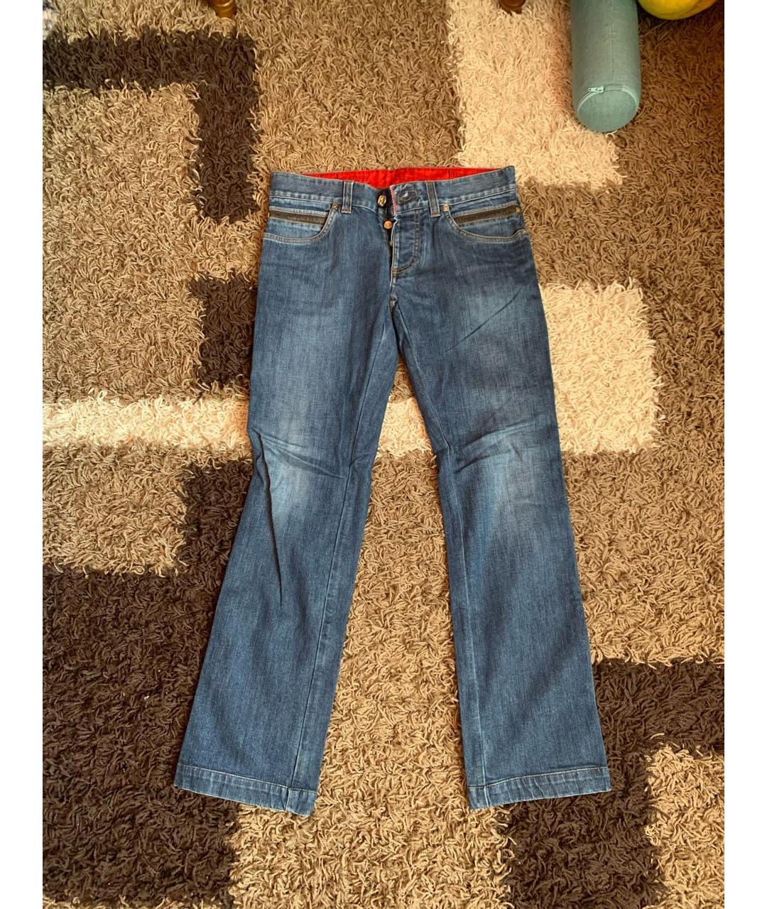 BILLIONAIRE Темно-синие хлопковые джинсы, фото 3