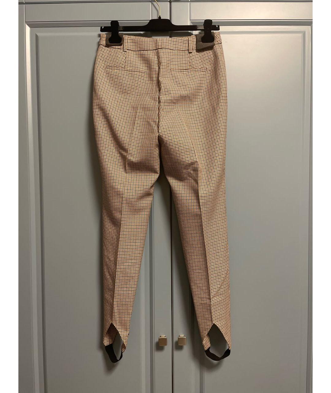 GIVENCHY Бежевые шерстяные брюки узкие, фото 2