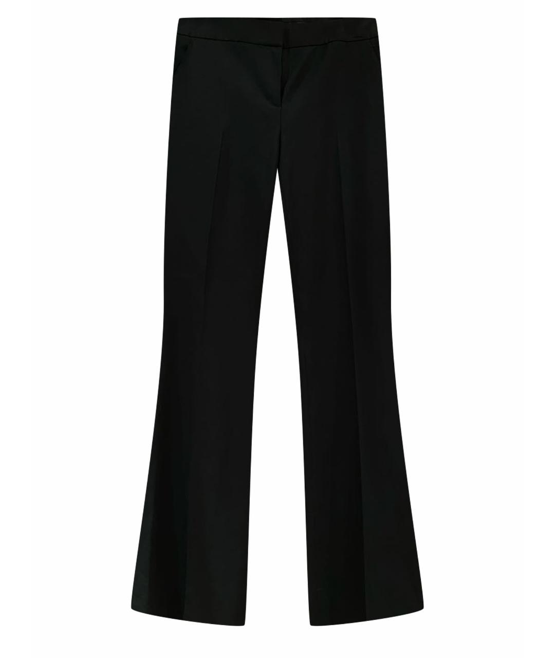 DKNY Черные шерстяные брюки широкие, фото 1