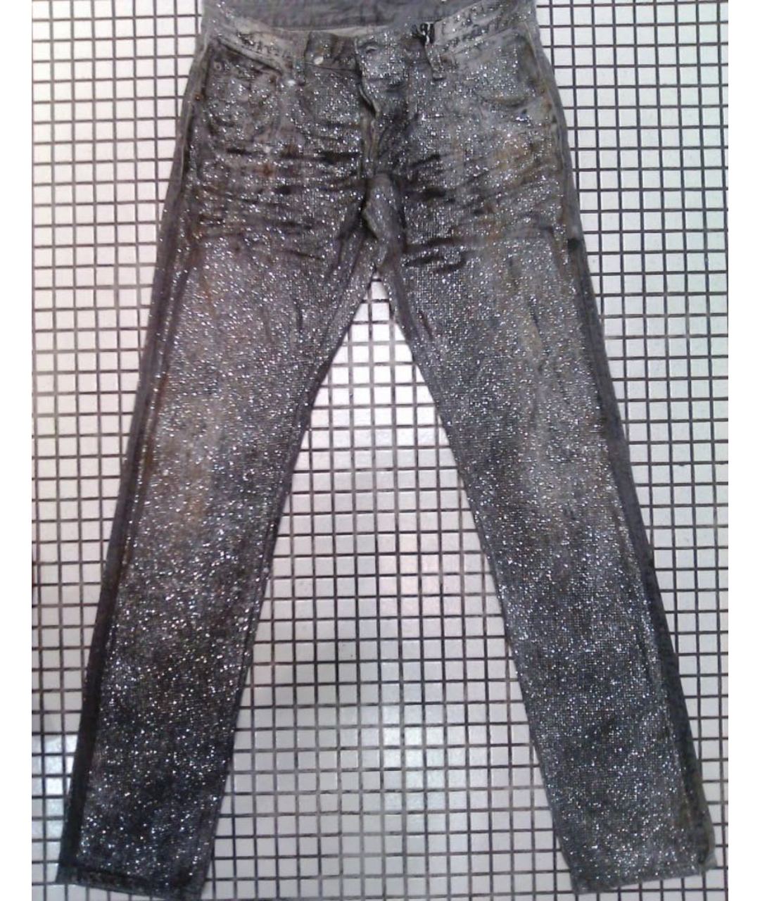 DSQUARED2 Серые хлопко-эластановые джинсы слим, фото 8