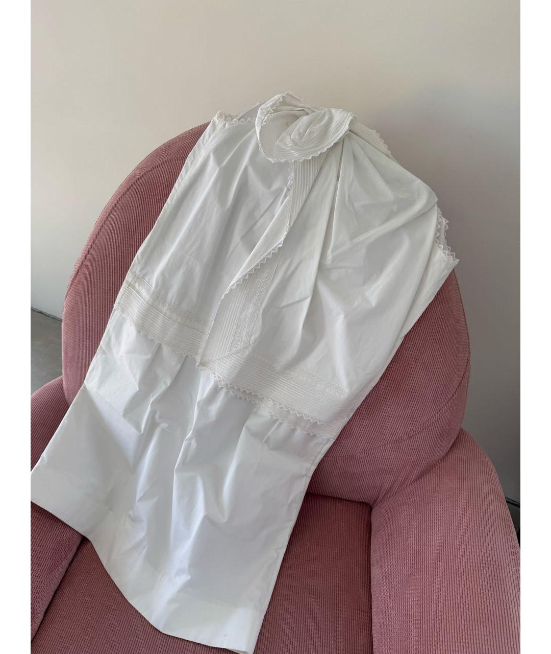 CHLOE Белое повседневное платье, фото 6