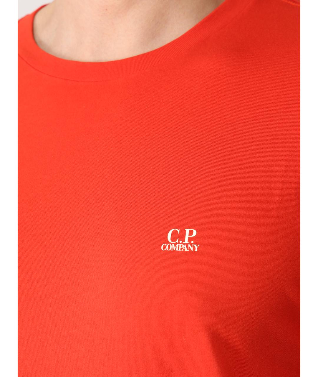 CP COMPANY Красная футболка, фото 5