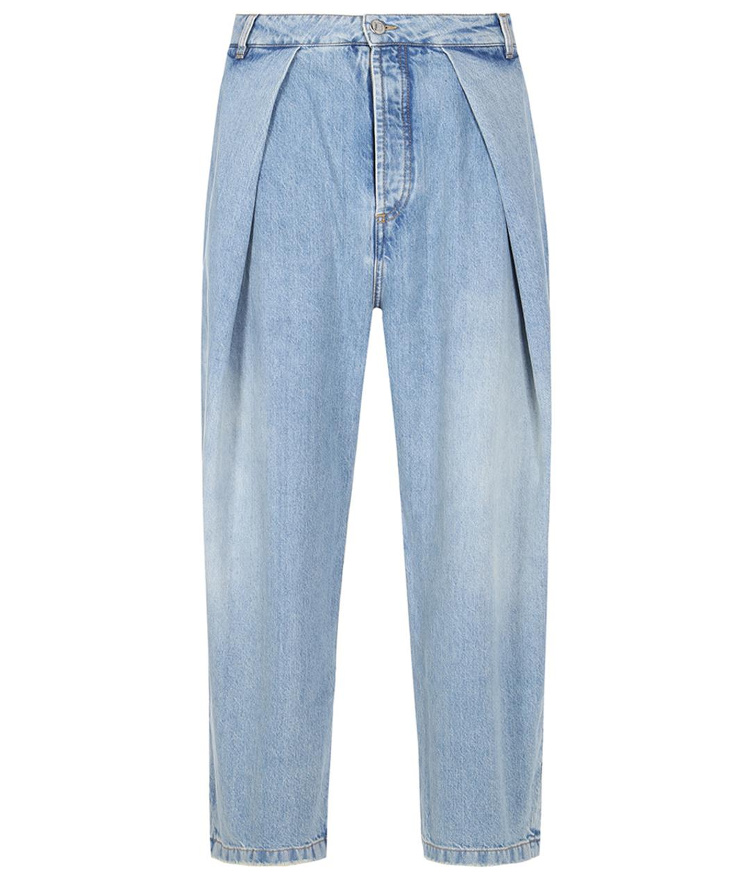 BALMAIN Голубые прямые джинсы, фото 1