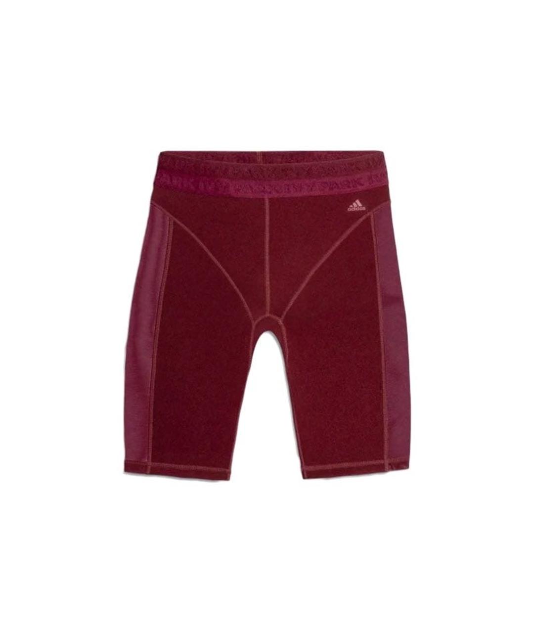 ADIDAS Бордовые спортивные брюки и шорты, фото 1