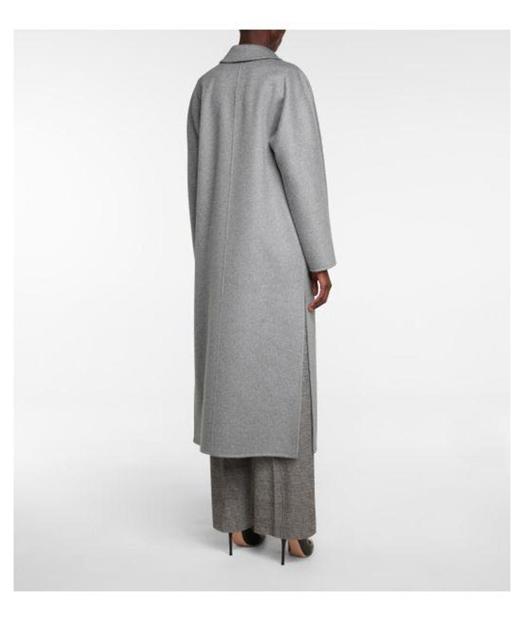 MAX MARA Серое кашемировое пальто, фото 2