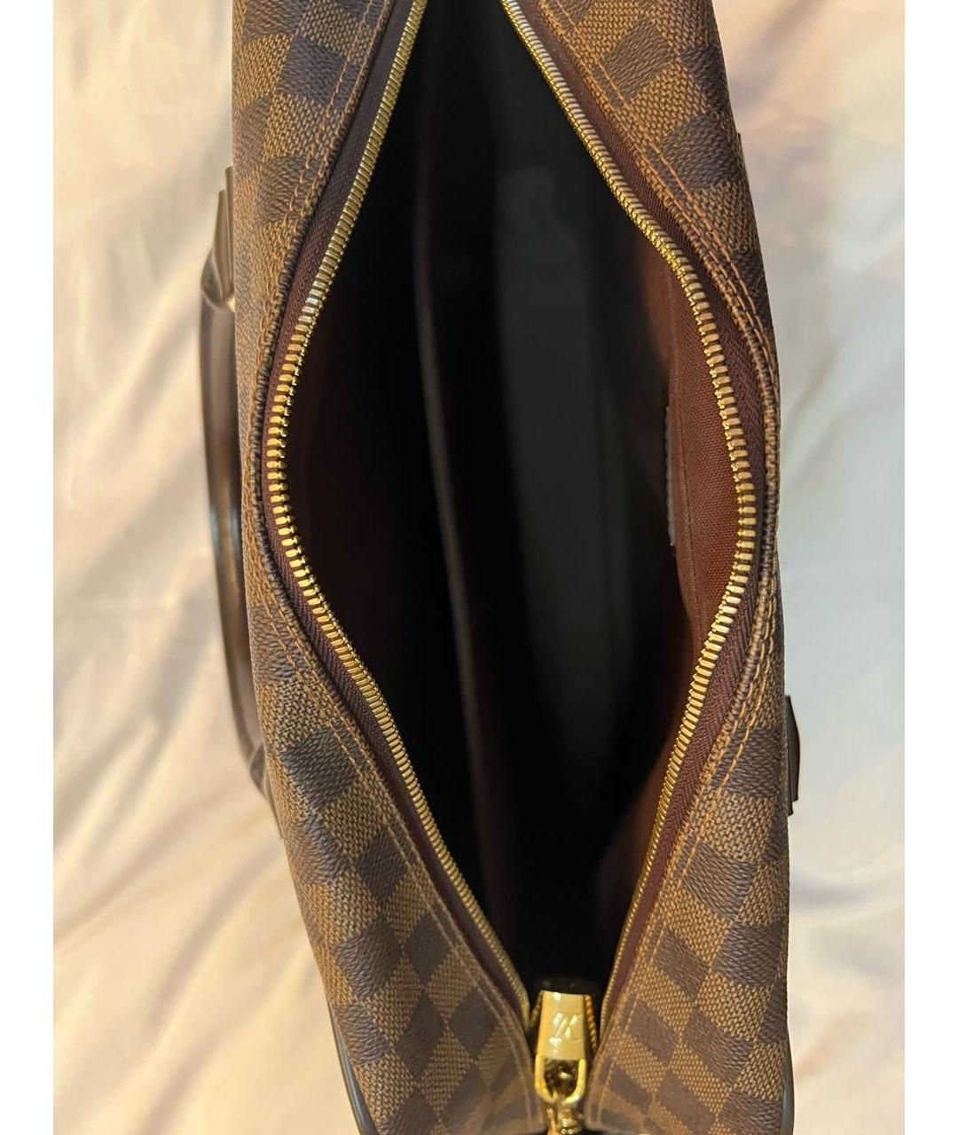 LOUIS VUITTON Коричневая дорожная/спортивная сумка, фото 7