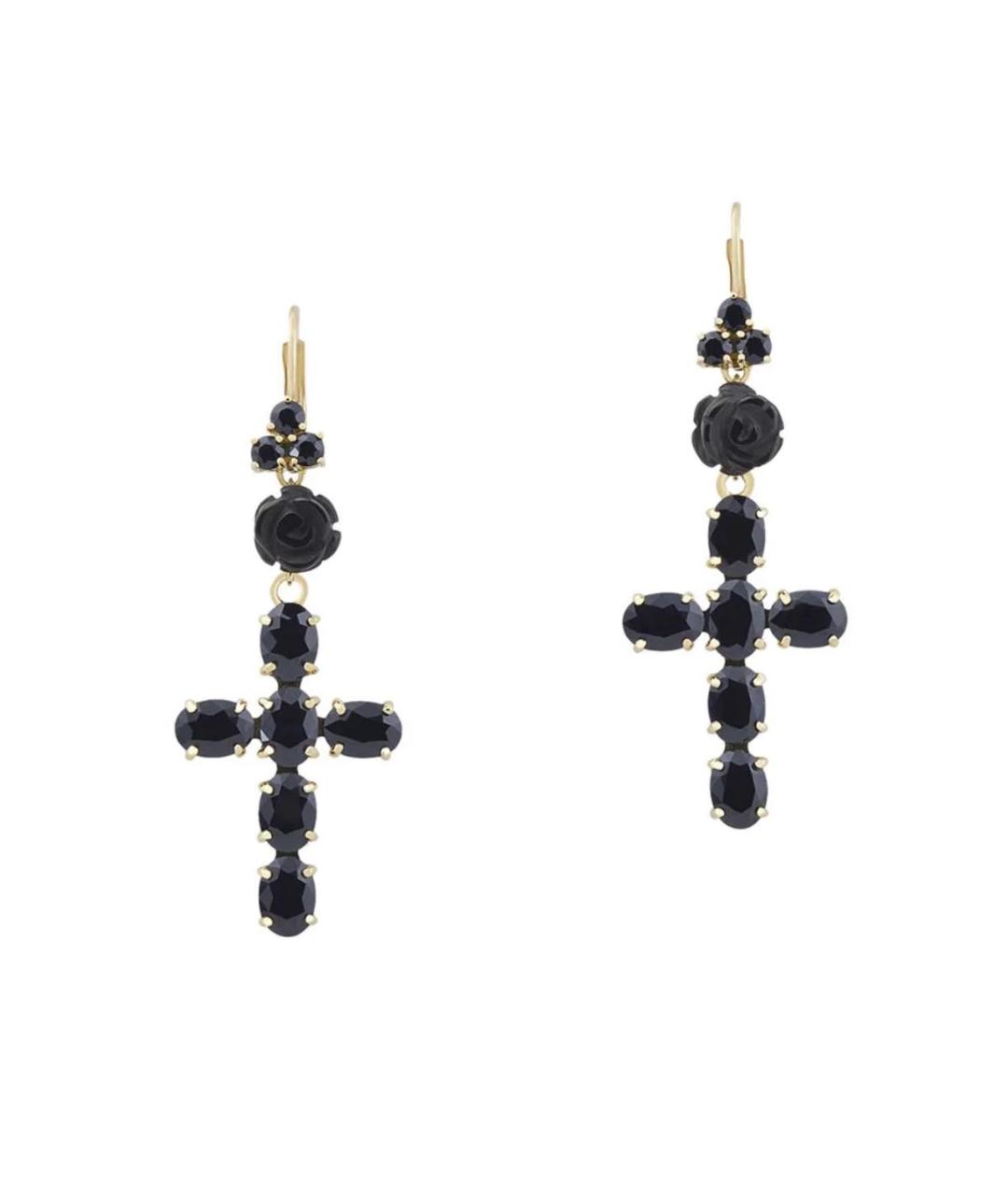 DOLCE&GABBANA Черный комплект из желтого золота, фото 3