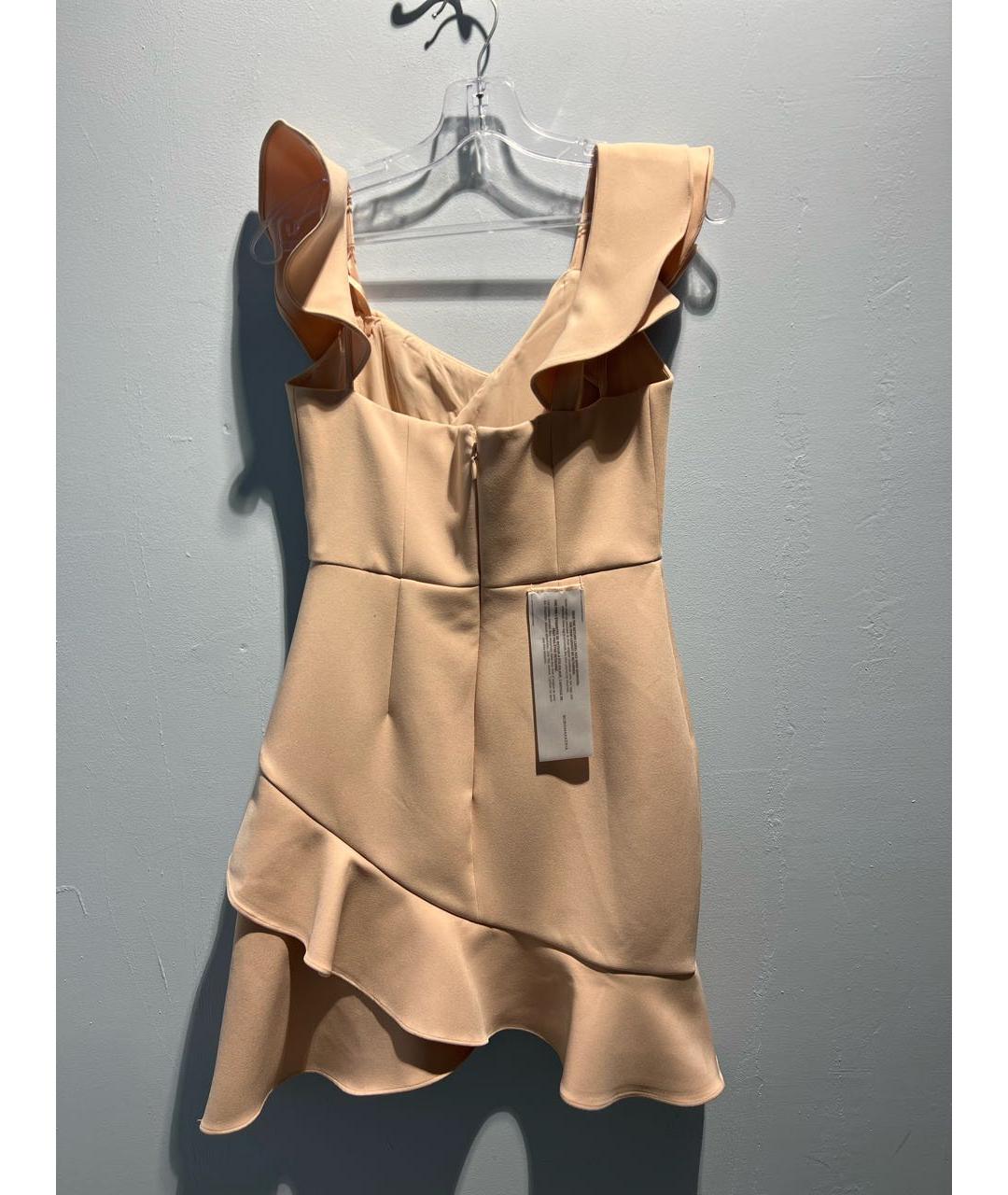 BCBG MAXAZRIA Бежевое полиэстеровое вечернее платье, фото 2