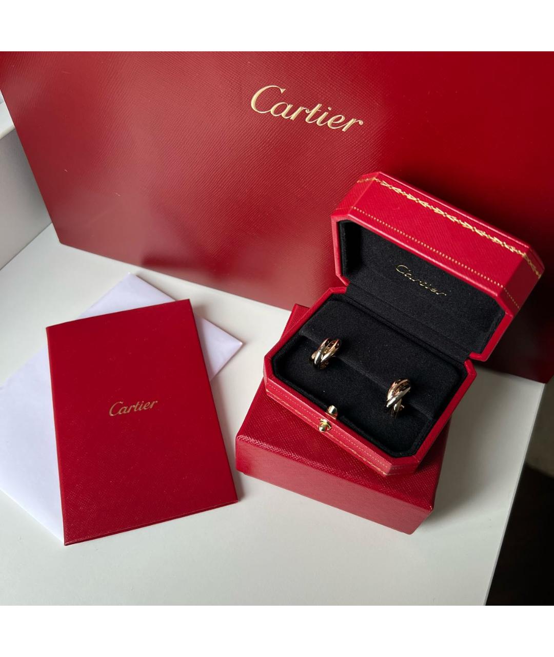 CARTIER Серьги из желтого золота, фото 5