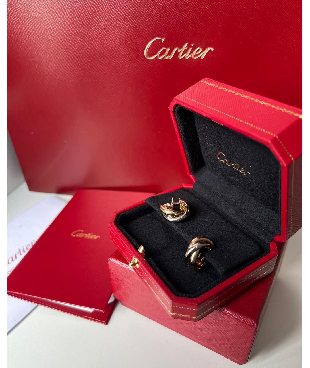 CARTIER Серьги из желтого золота, фото 6