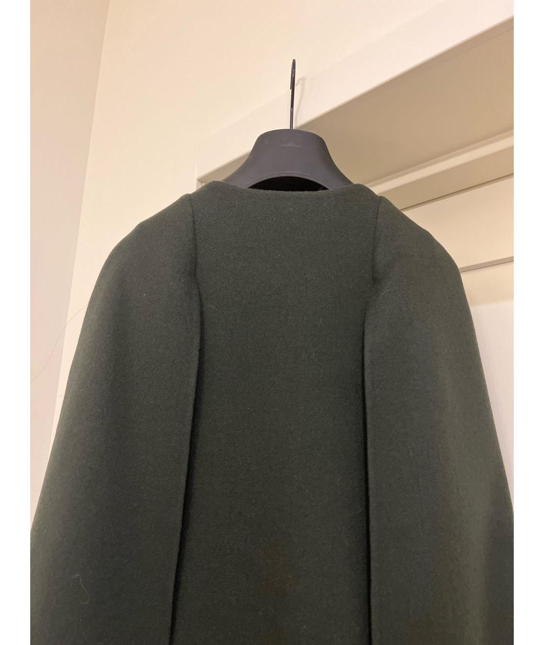 FENDI Зеленые шерстяное пальто, фото 3