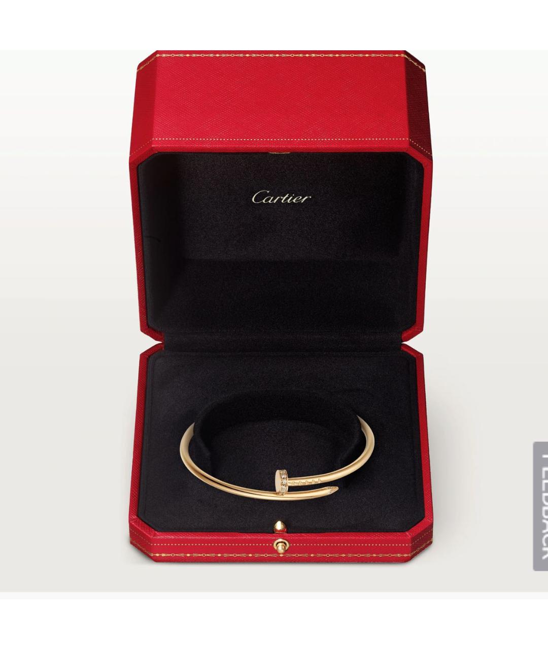 CARTIER Желтый браслет из желтого золота, фото 6