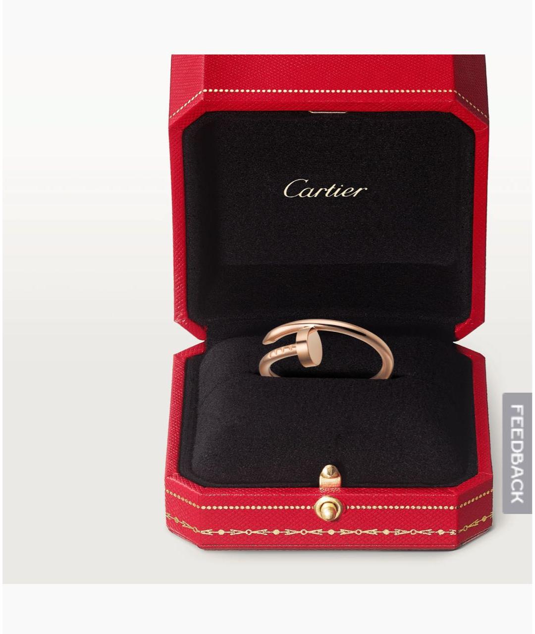 CARTIER Золотое кольцо из розового золота, фото 3