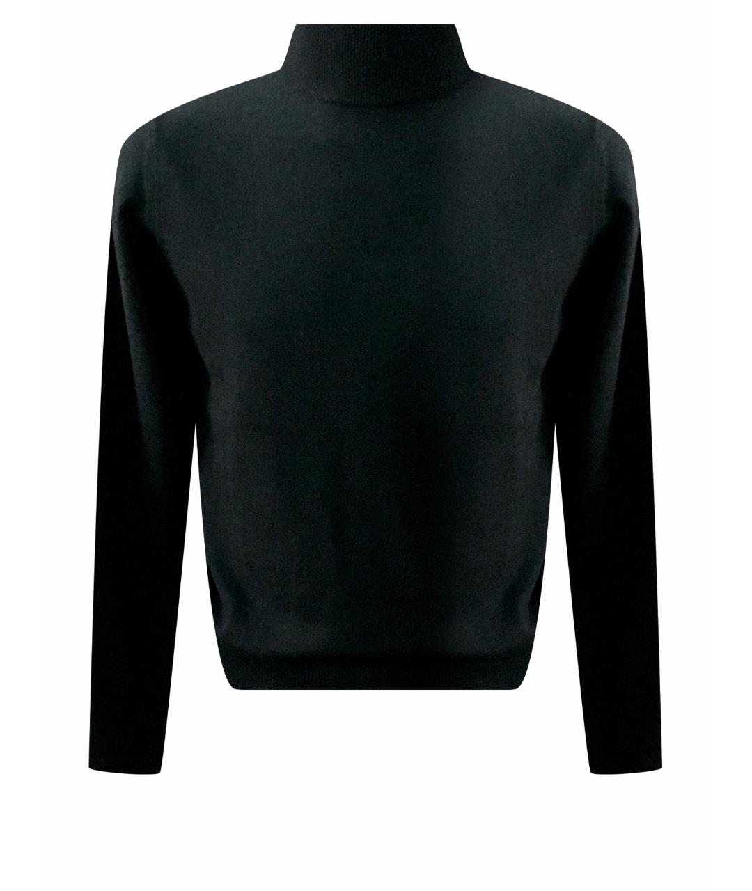 AZZARO Черный шерстяной джемпер / свитер, фото 1