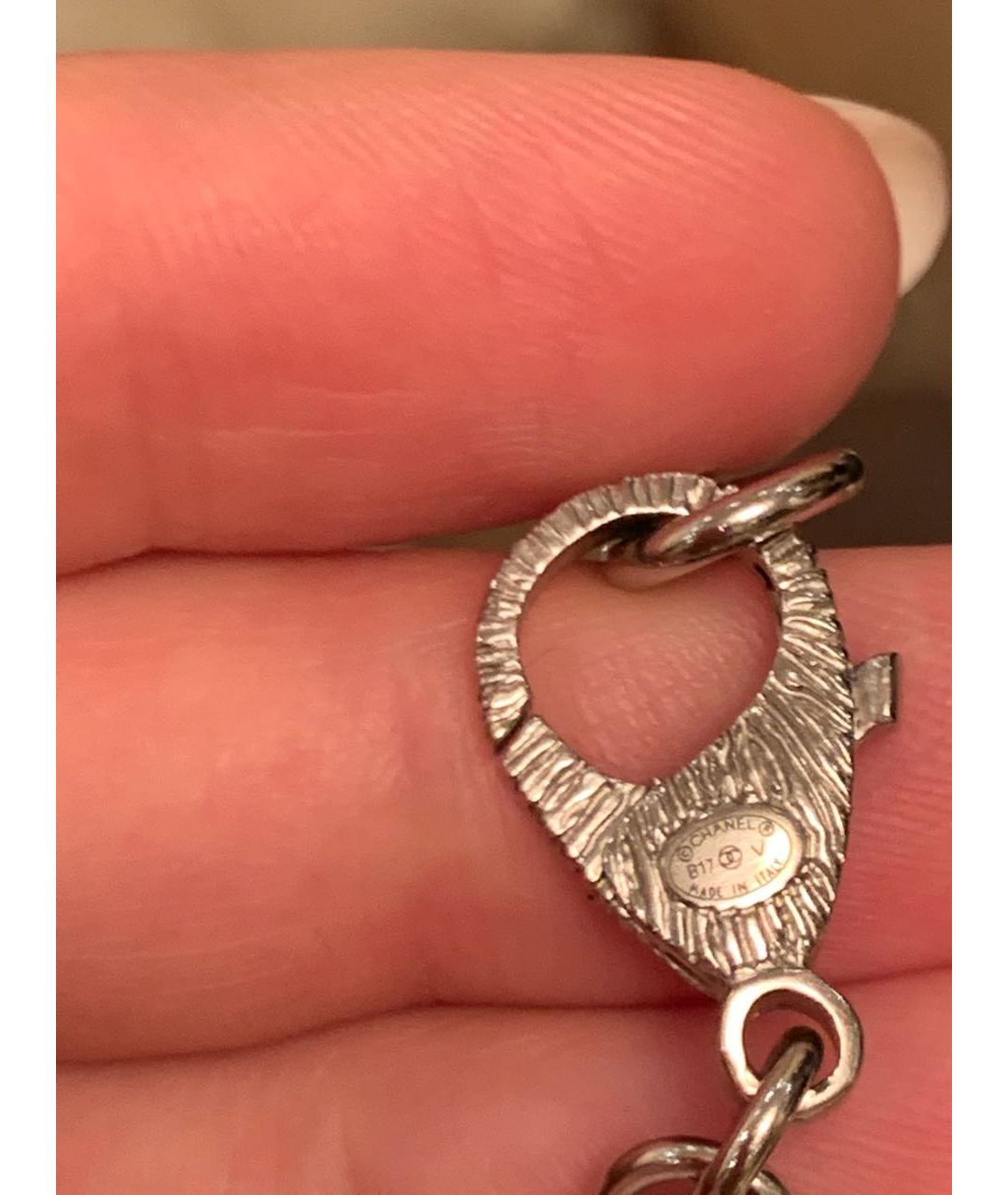CHANEL Серебряное колье, фото 6
