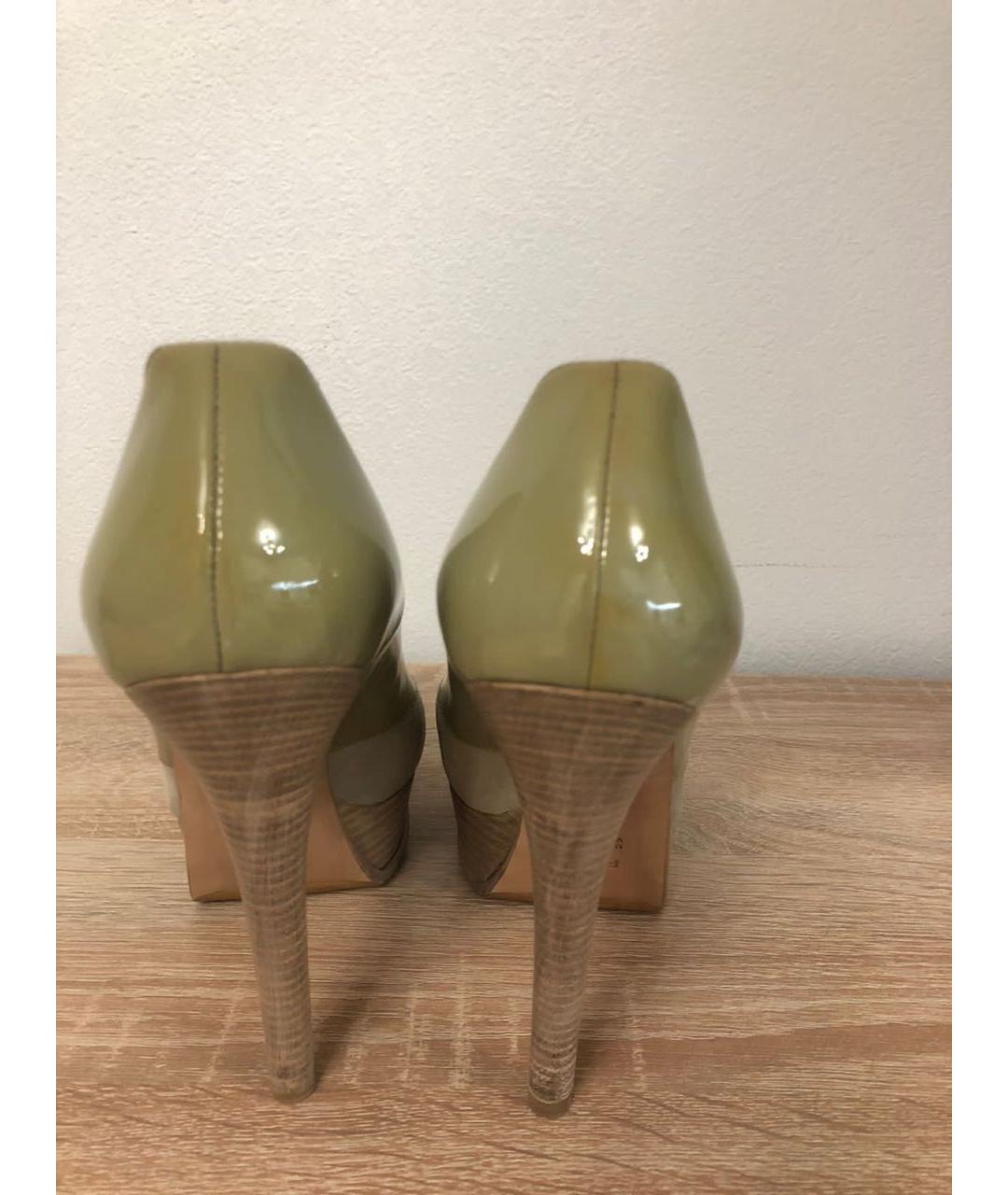 FENDI Мульти туфли из лакированной кожи, фото 4