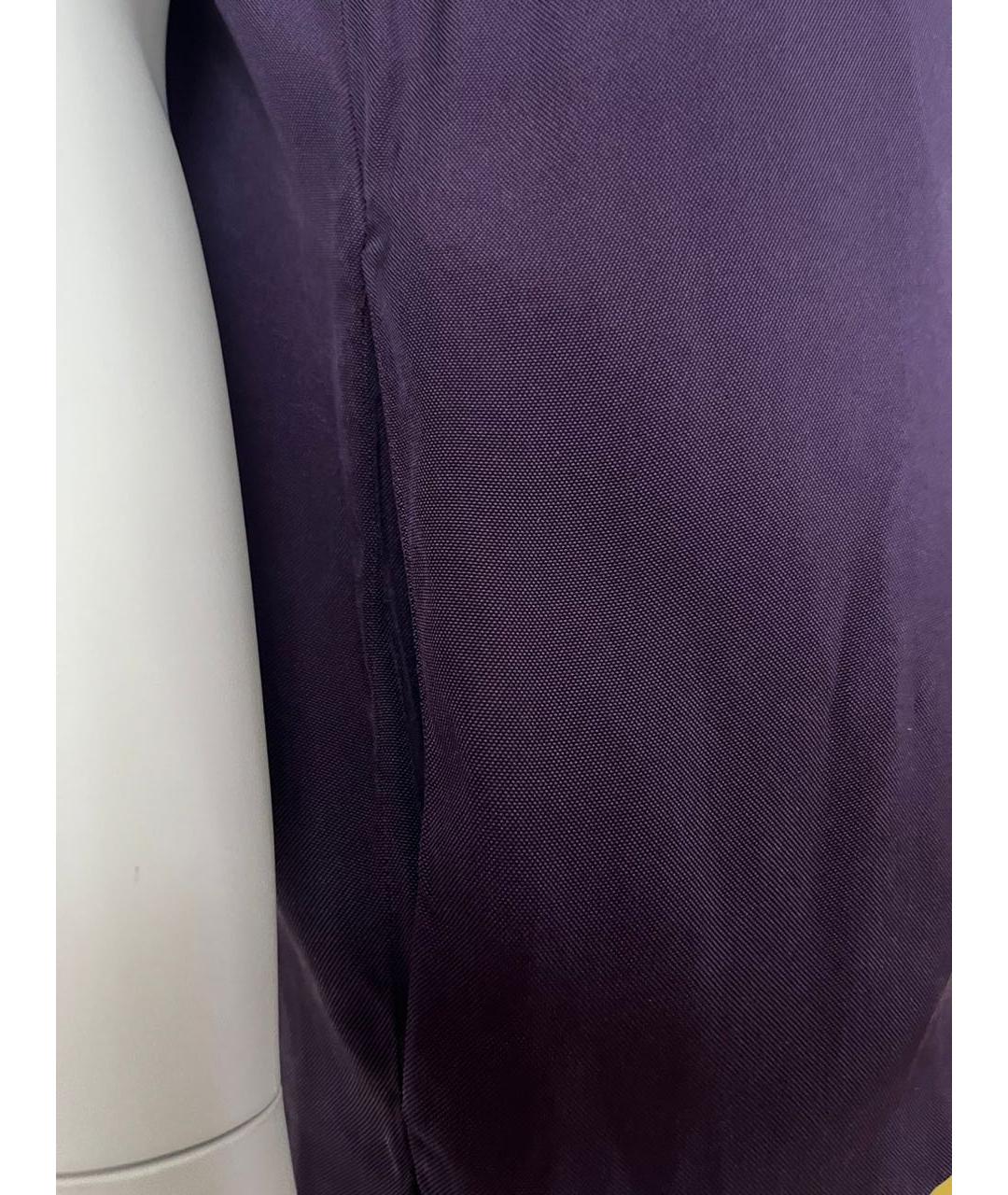 MARNI Фиолетовая шелковая блузы, фото 3