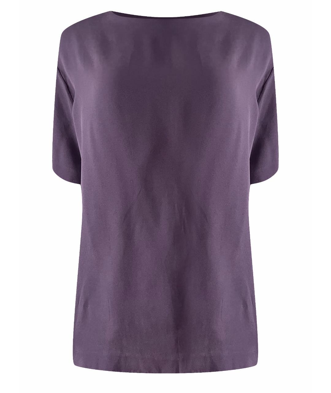 MARNI Фиолетовая шелковая блузы, фото 1