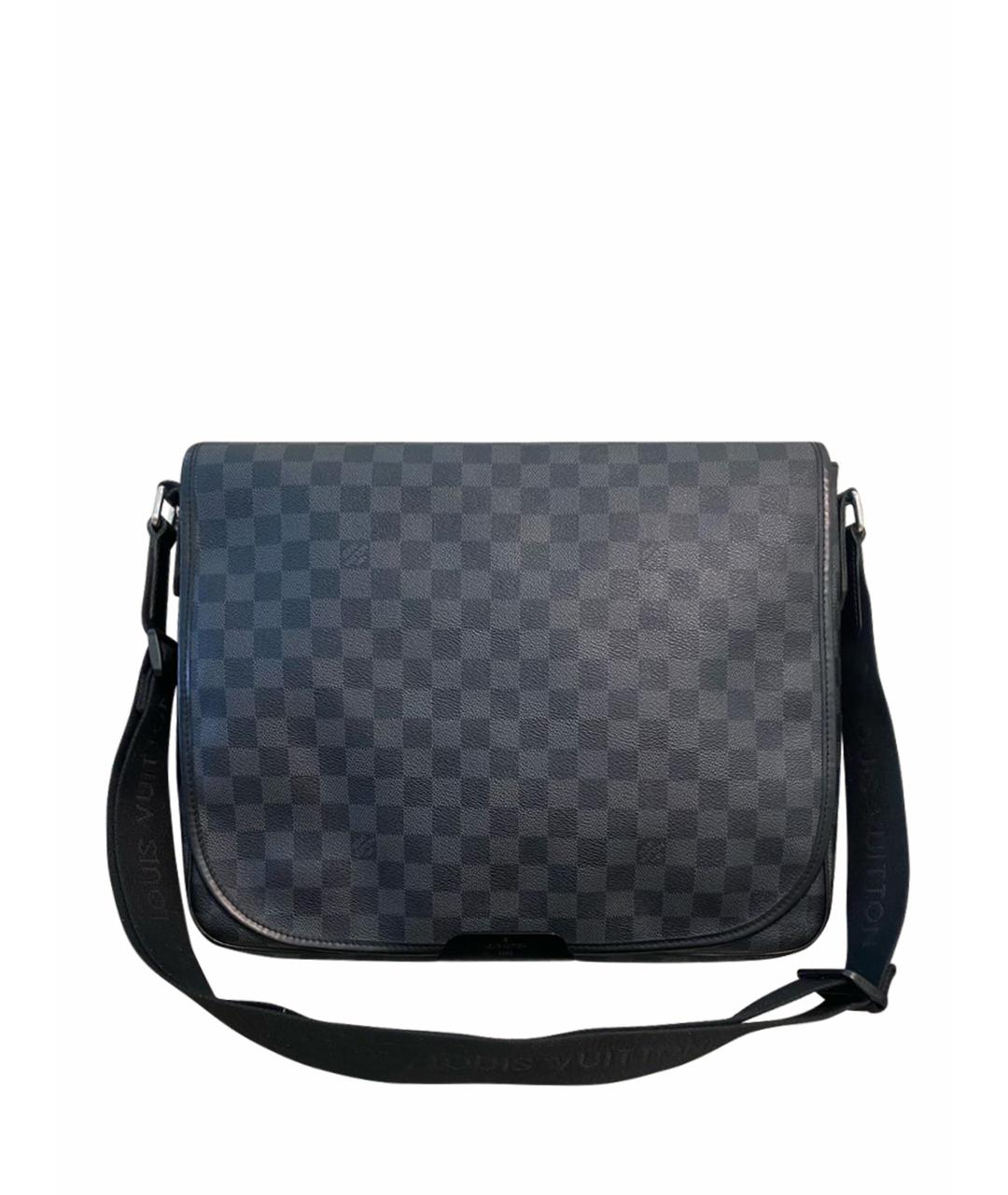 LOUIS VUITTON Черная сумка на плечо, фото 1