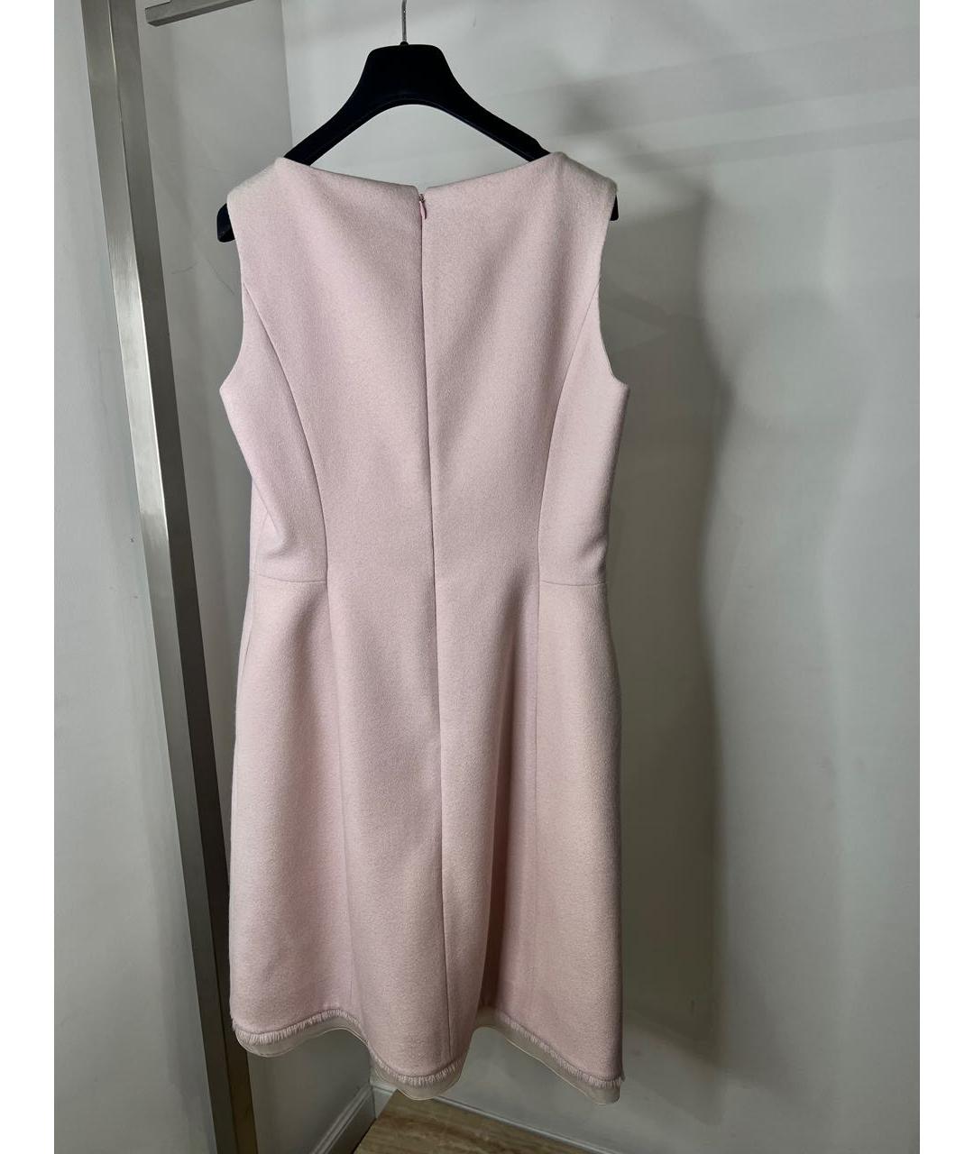 CHRISTIAN DIOR PRE-OWNED Розовое шерстяное платье, фото 4
