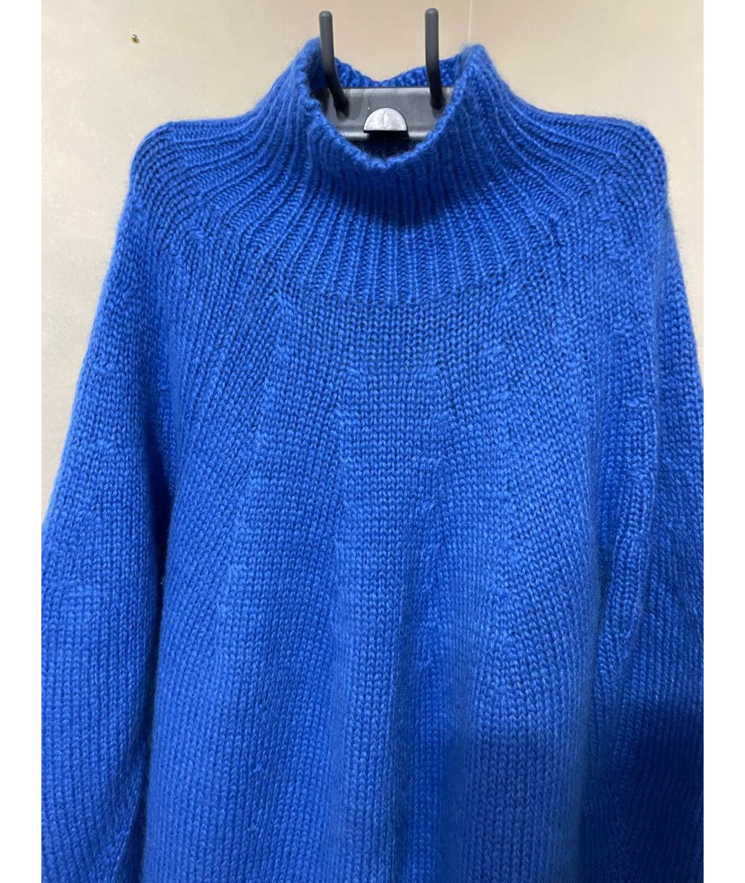 AGANOVICH Синий джемпер / свитер, фото 2
