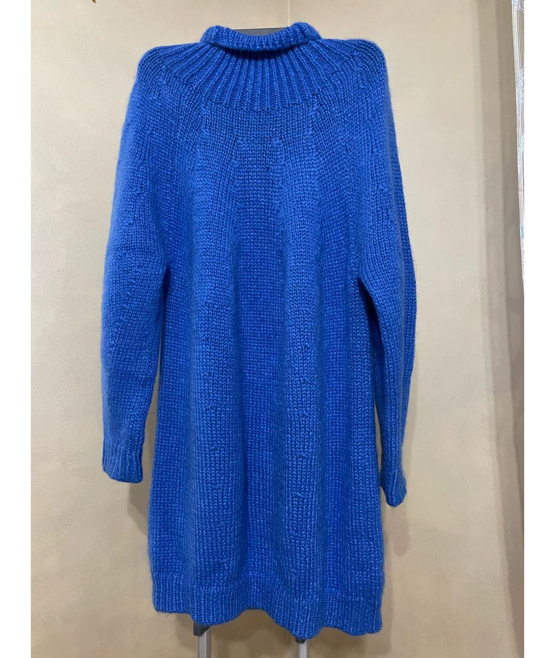 AGANOVICH Синий джемпер / свитер, фото 3