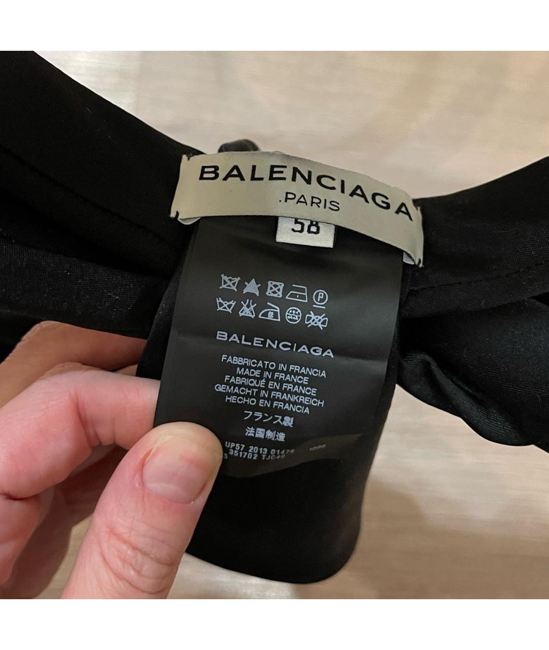BALENCIAGA Черная повязка на голову, фото 7