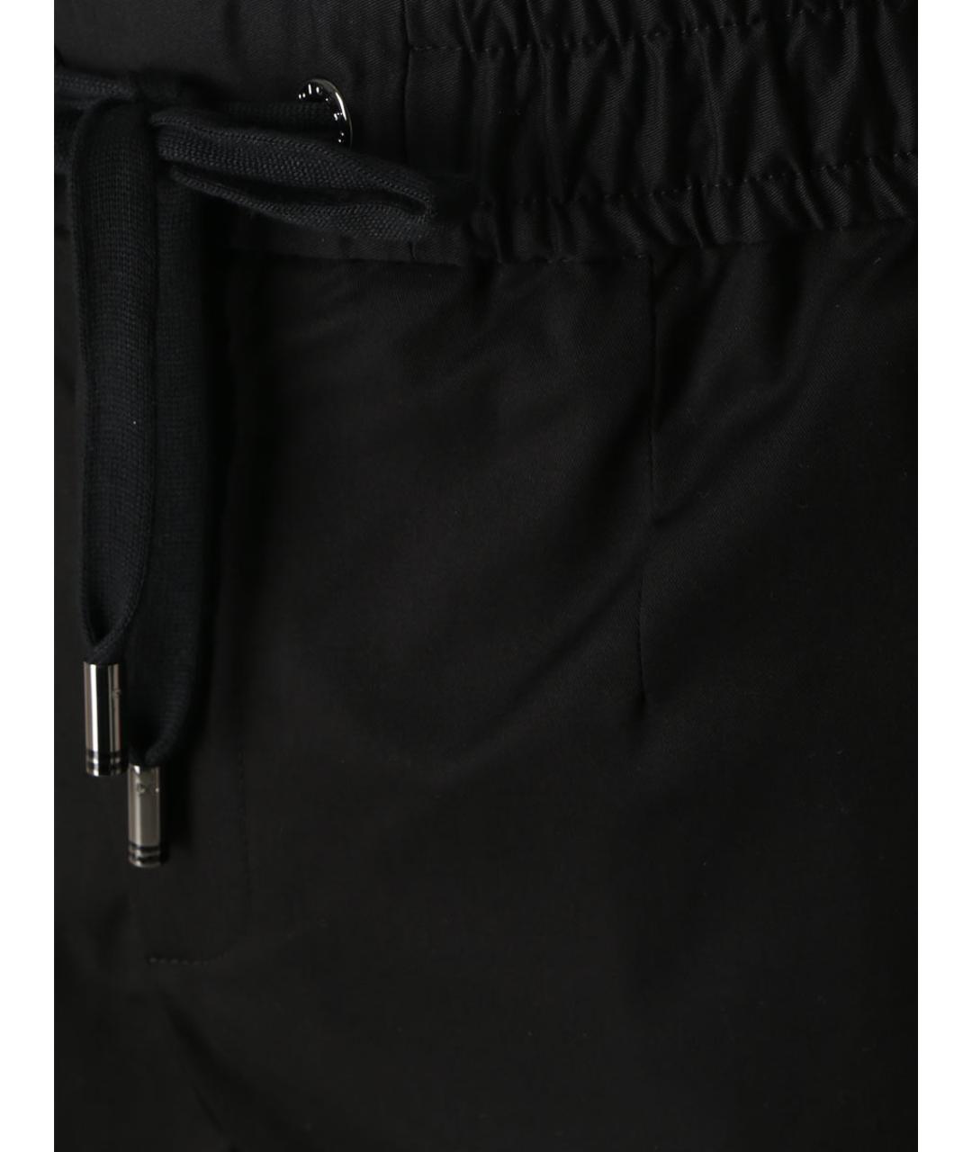 DOLCE&GABBANA Черные повседневные брюки, фото 5