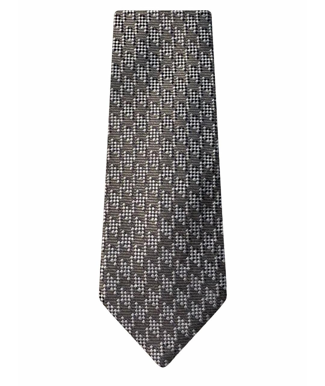 TOM FORD Серый галстук, фото 1