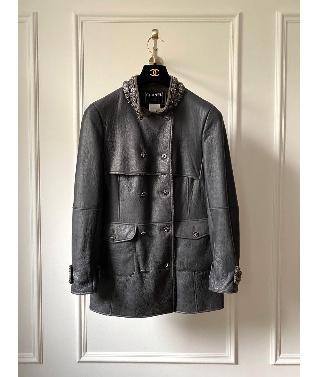 CHANEL Кожаная дубленка, фото 9