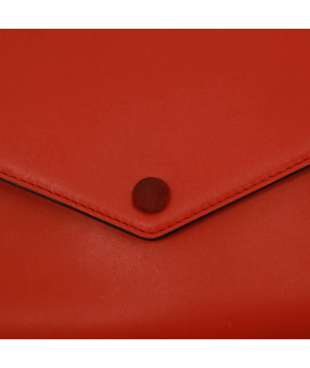 SANDRO Красная кожаная сумка через плечо, фото 4