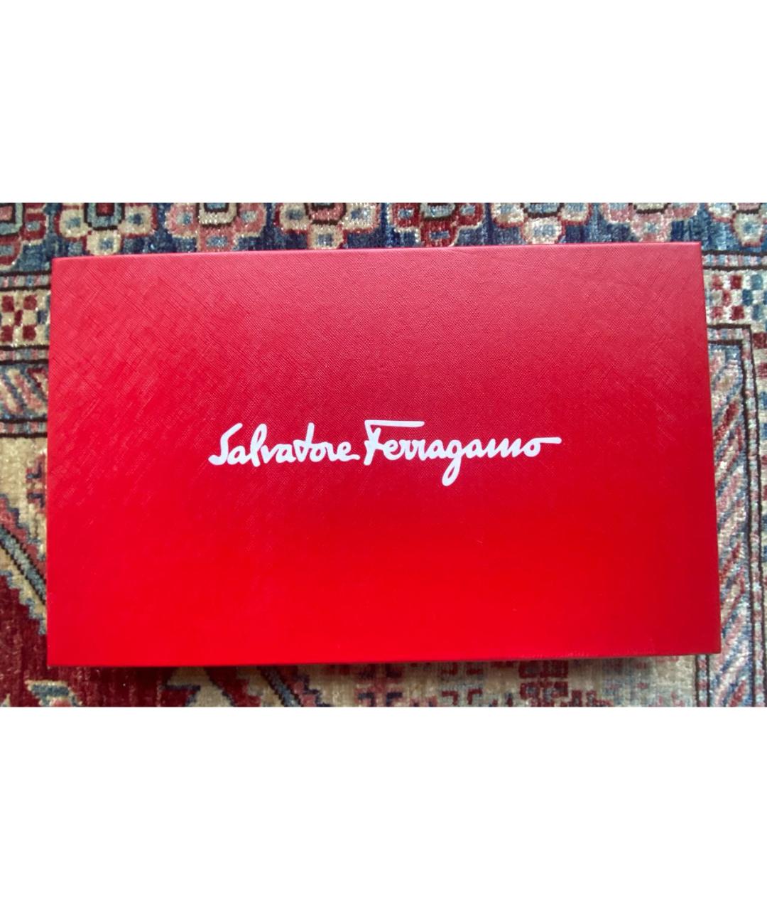 SALVATORE FERRAGAMO Мульти шелковый платок, фото 4